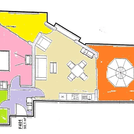 Appartamento Akb Sea View Aheloy
